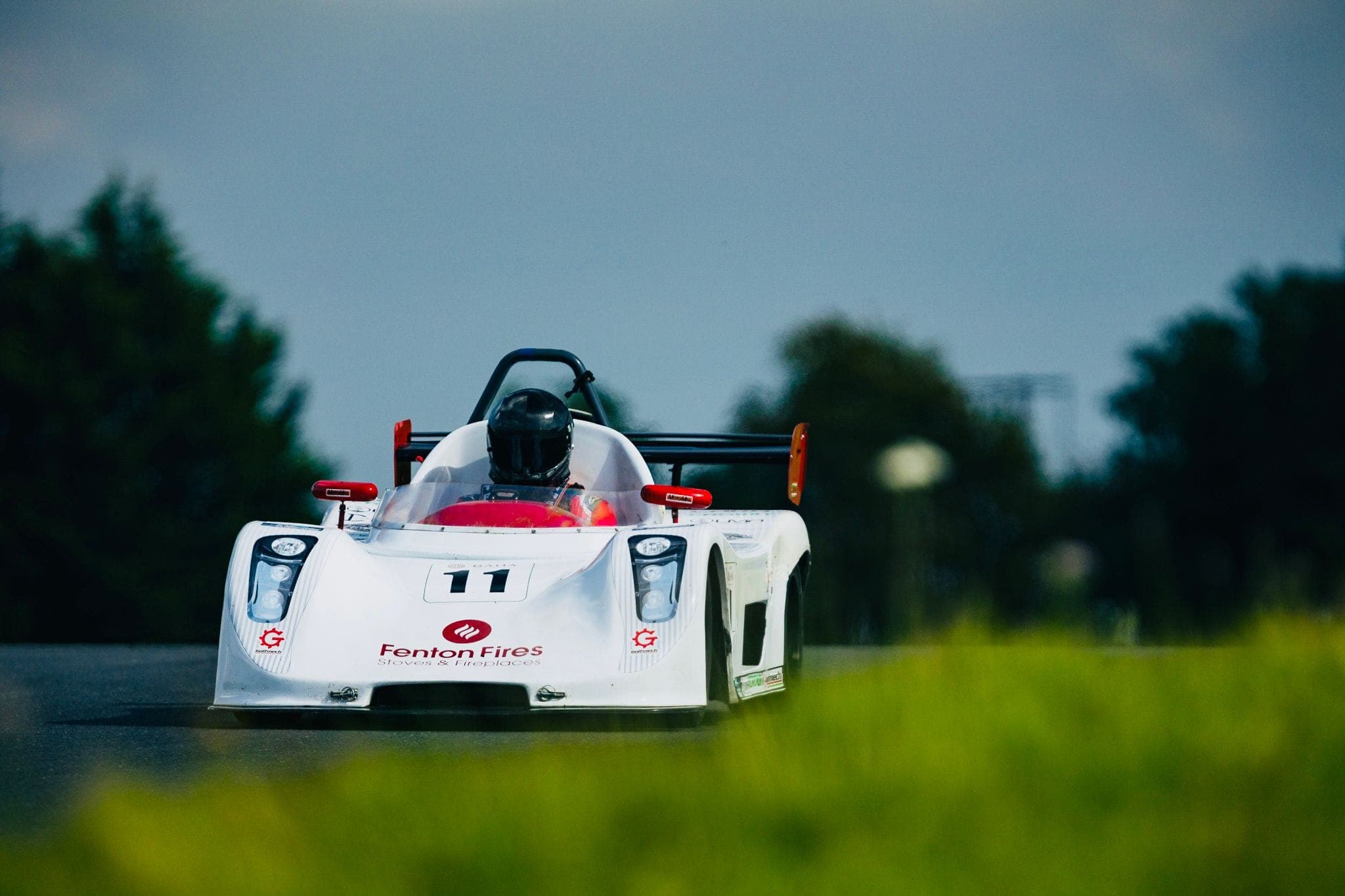 Global Lights car on track